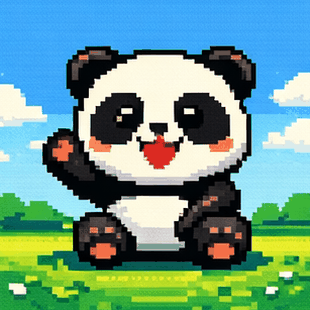 Panda Hacker Animation